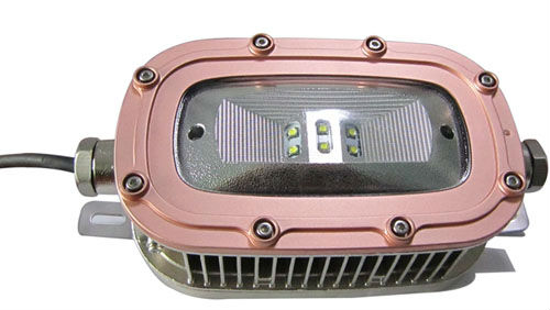 ATEX の公認 IP65 耐圧防爆照明設備