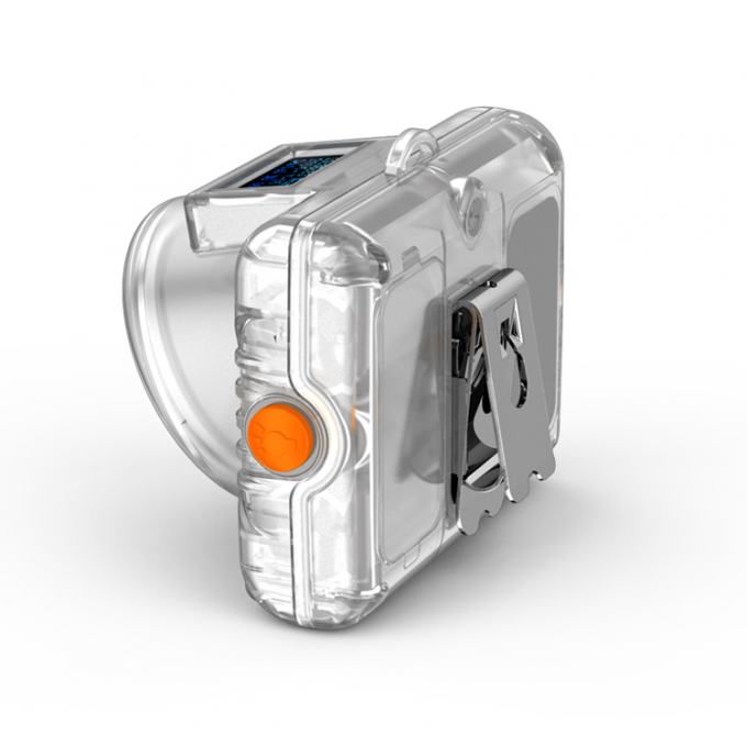 産業用3.7VLED鉱山灯 15000Lux 防水&再充電可能なキャップランプ 地下での使用 2