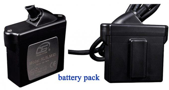 ゴールデンフューチャー IP68 爆発防止 リチャージ可能なLED鉱山ランプ 鉱夫のための本質的に安全なキャップライト 7