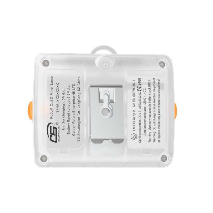 KL6LM ATEX認定 15000Lux 鉱山ヘッドランプ IP67 防水,再充電可能,無線 2