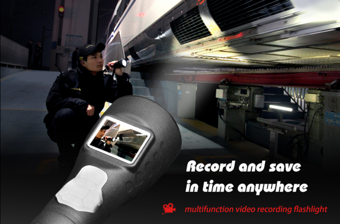 鉄道安全検査用のディスプレイとDVRの多機能LED懐中電灯 6