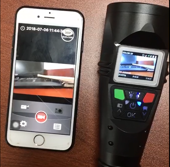 高技術 リチャージ可能なLED懐中電灯 GPSとWi-Fiで 鉄道のビデオモニタリング 7