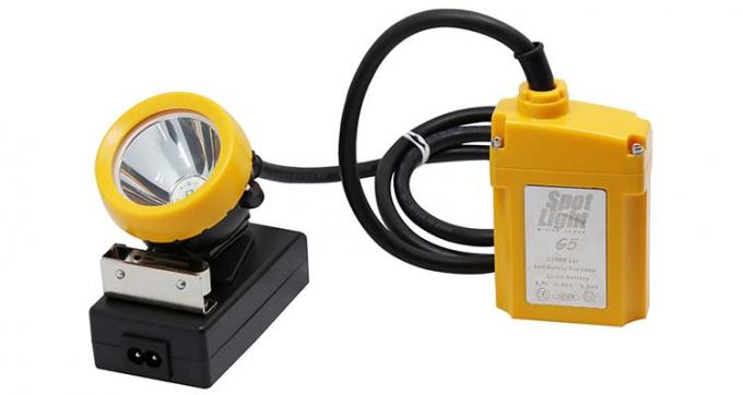 ATEX 認定石炭鉱山灯 7.8Ah リチウムイオン 再充電可能ヘッドランプ IP68 保護 1