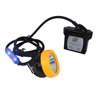 KL5LMD2 20000lux 青い後部ライトが付いているポータブル LED マイニング ヘッドランプ