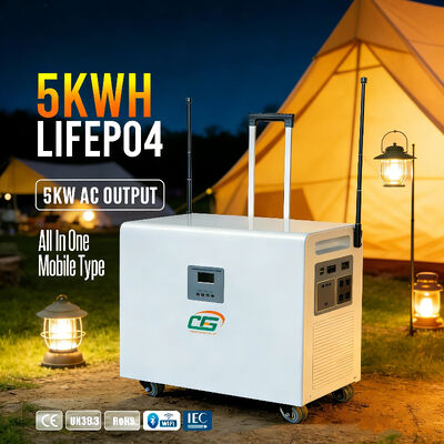 BH-5KWH 一体型ポータブル電源 ホームエネルギー貯蔵バッテリーパック 51.2v 5Kw Lifepo4 ラゲッジスタイル