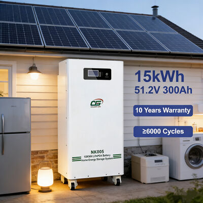 NK005 48V 51.2V 15kWh 300Ah Lifepo4 バッテリー パック リチウム バッテリー 太陽光発電 ホーム エネルギー 貯蔵 バッテリー システム BMS