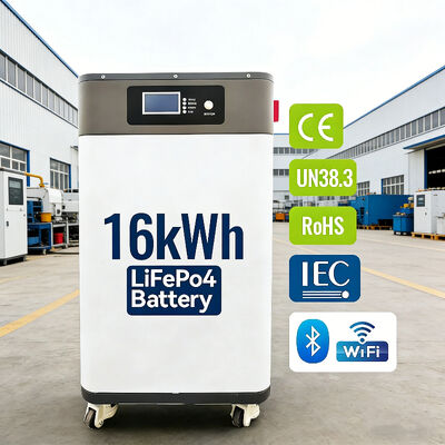 16KWh LiFePO4 スプリットグレードA バッテリー NK006 51.2V 314Ah 10KW インバーター 太陽光発電 スマートBMS付き家庭用エネルギー貯蔵