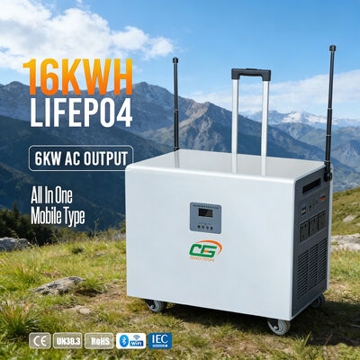 BH-16KWH オールインワン シリーズ 15KWH バッテリー モバイル太陽光発電ポータブル産業用パワーバンク ステーション PV で車両を充電